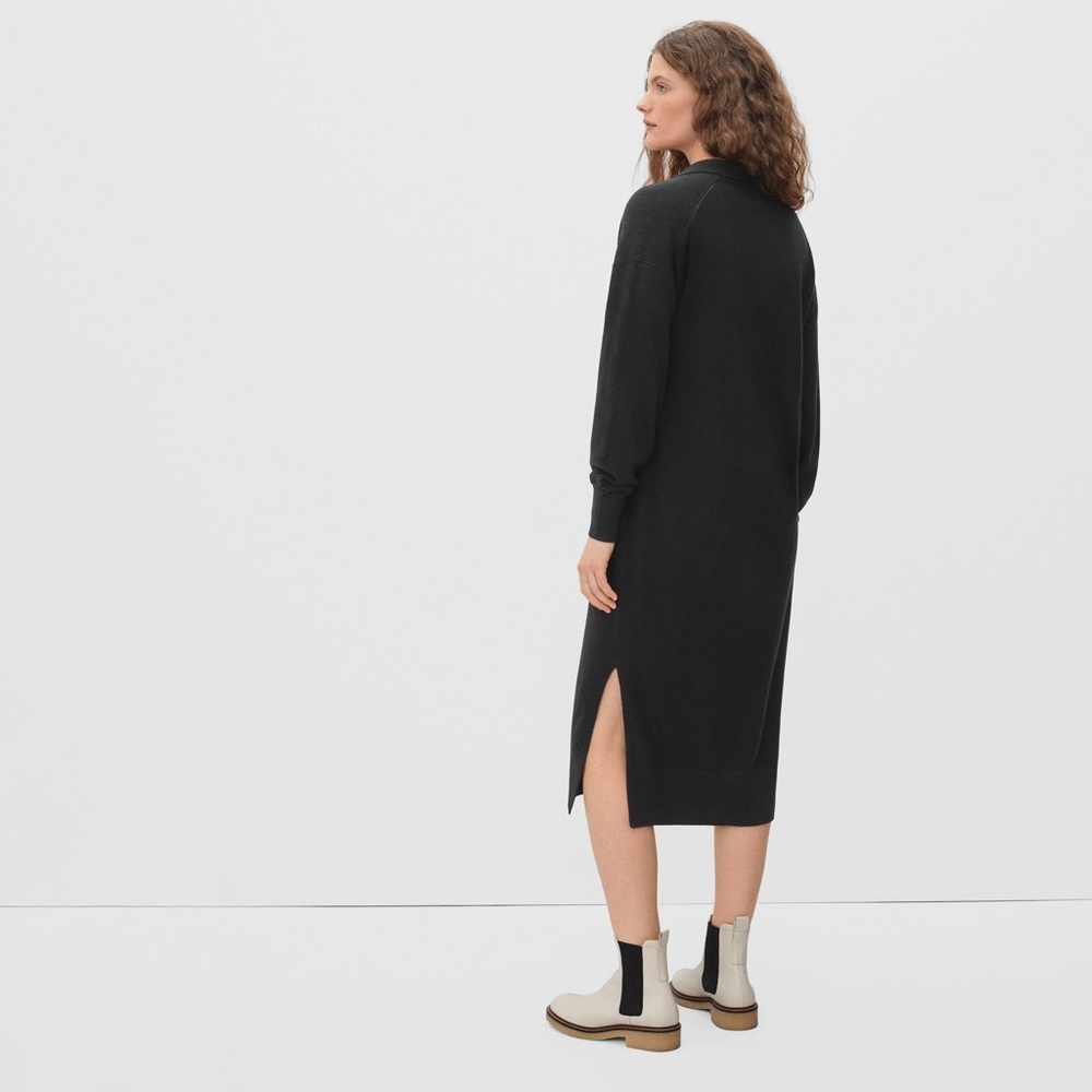 Everlane The Cashmere Polo Dress size S NWT - Picture 2 of 12